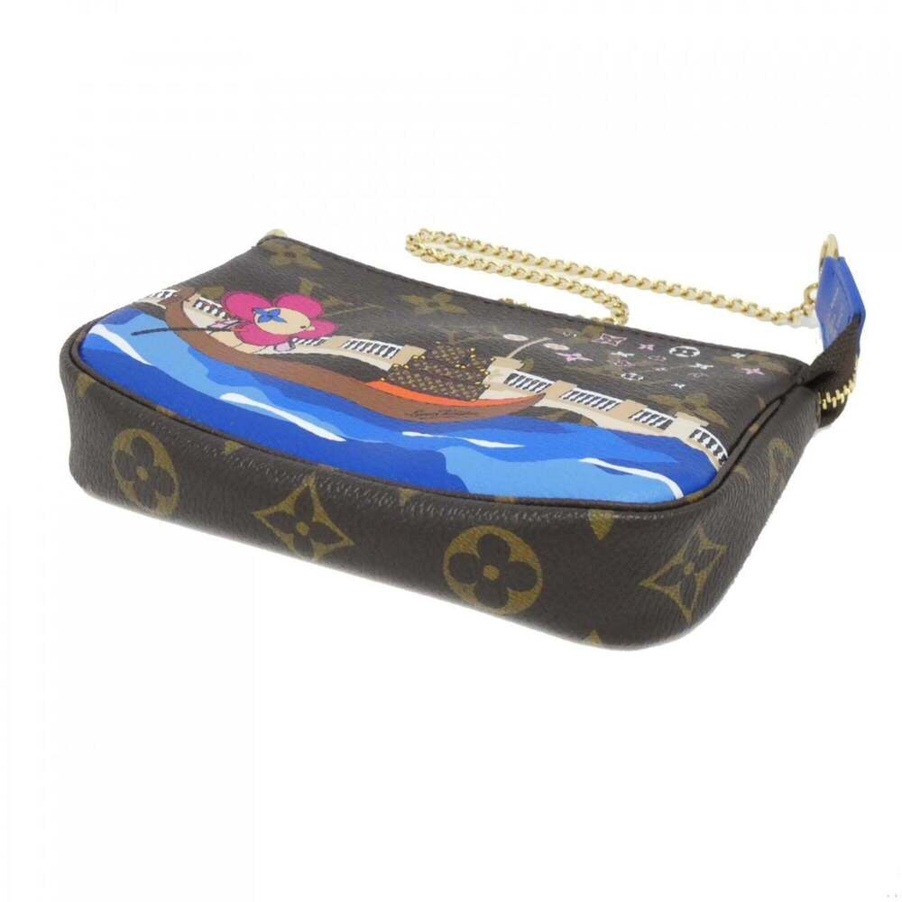 LOUIS VUITTON Brown Monogram Pochette Pouch - Picture 3 of 6